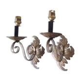 Pair of 2 wall lamps