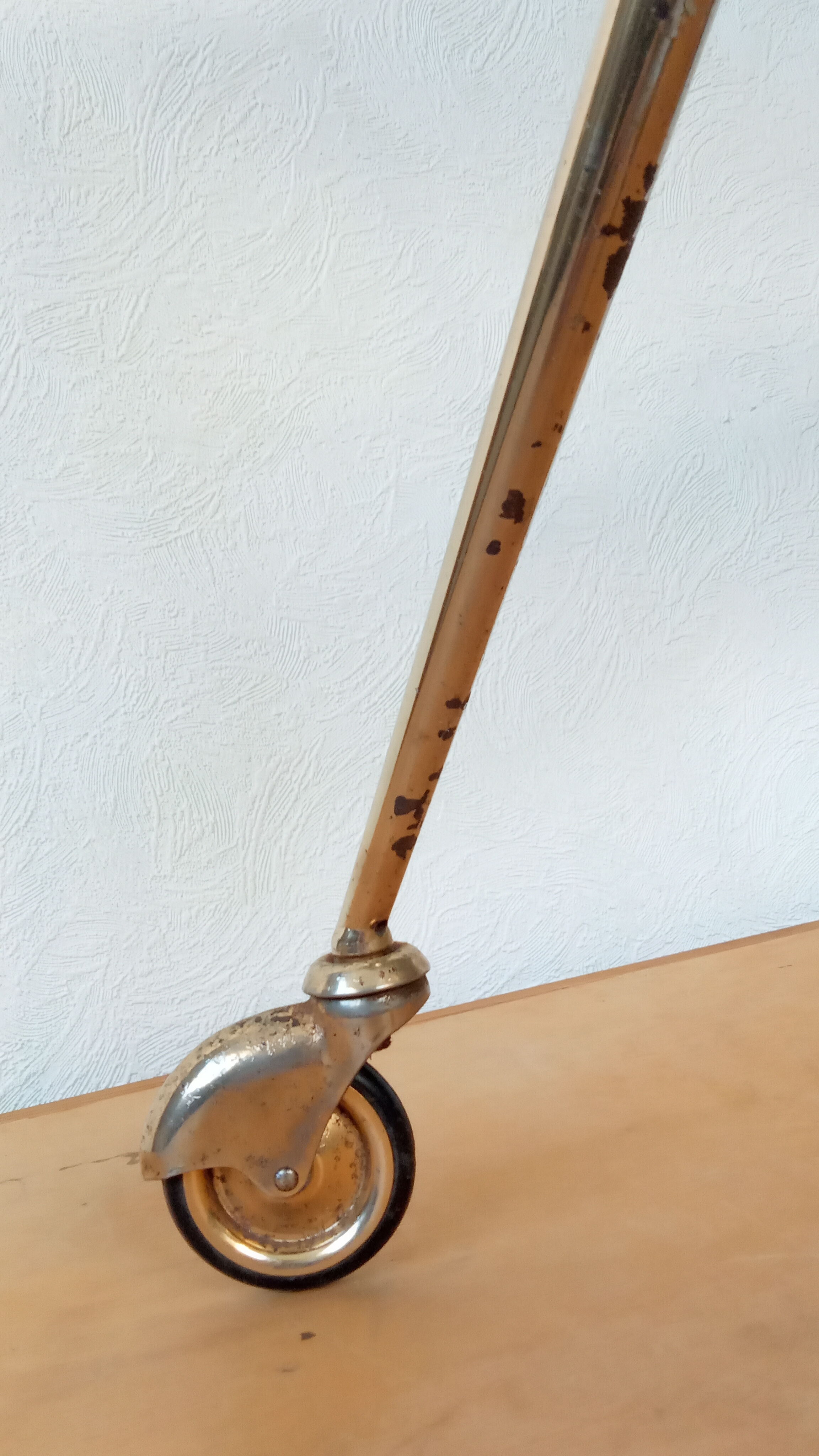 Desserte en verre fumé années 60/70