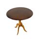 Vintage round wooden side table