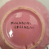 Decorative floral plate signed