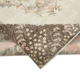 Handmade Decorative Oriental Beige Carpet 193 cm x 302 cm - 25049