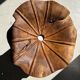 Average suspension flat wavy leaf in teak flower stripes D:40