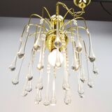 Lustre de P. Venini, Italie, années 1960