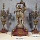 garniture de cheminée en trois pièces