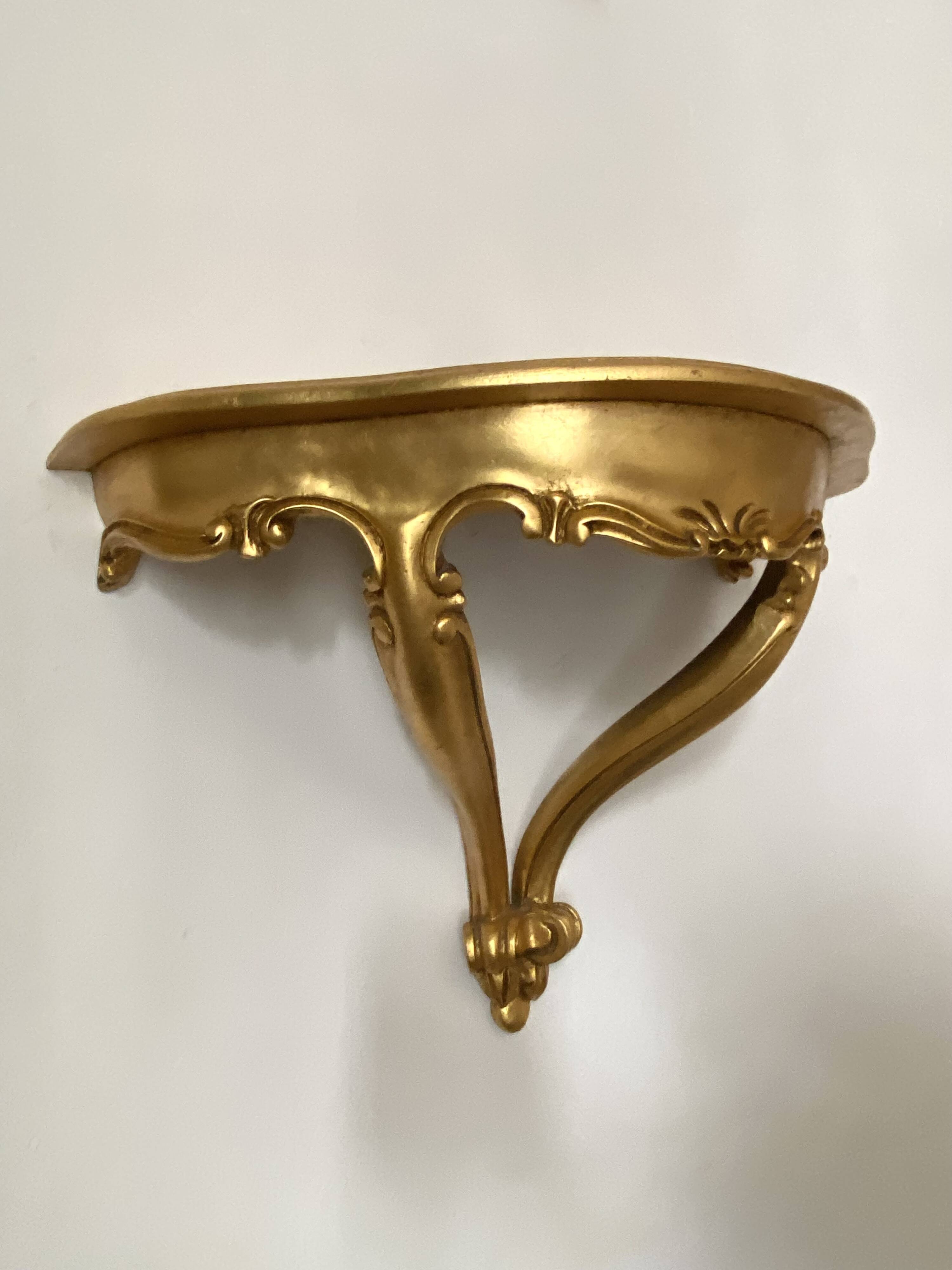 Console murale style baroque