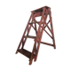 Industrial stepladder crafting foldable wooden painter