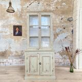 Two-body display cabinet, circa 1900