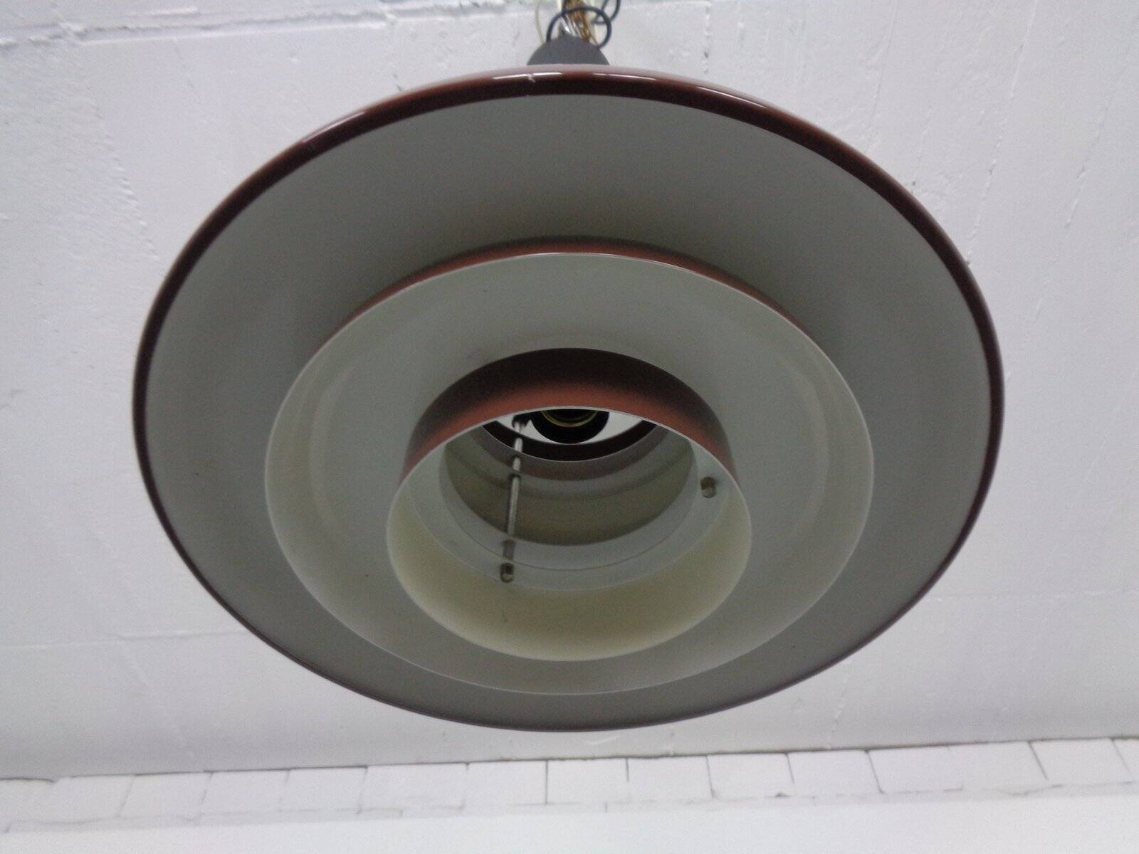 Lamella Ceiling Lamp by Carl Thore for Granhaga Metallindustri, Sweden, 1960s