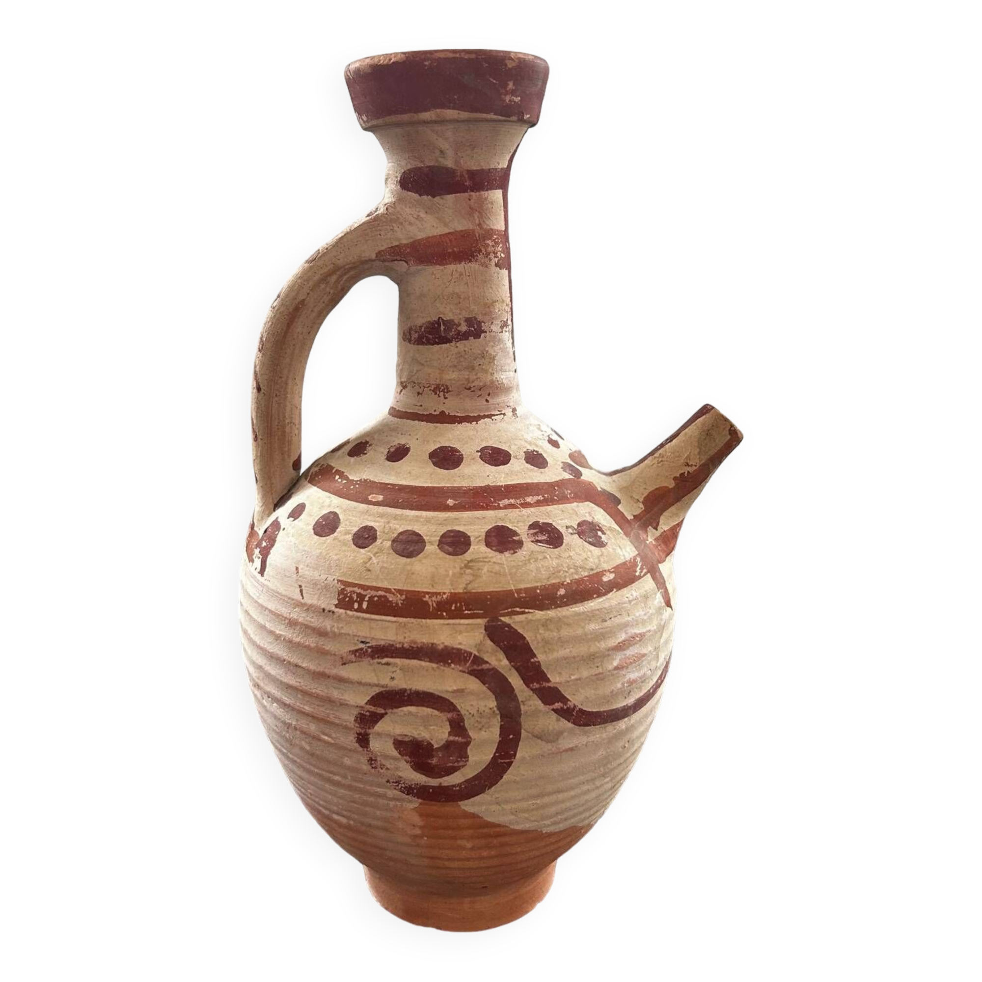 Ethnic decor jug