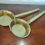 Ladles with old brass jams