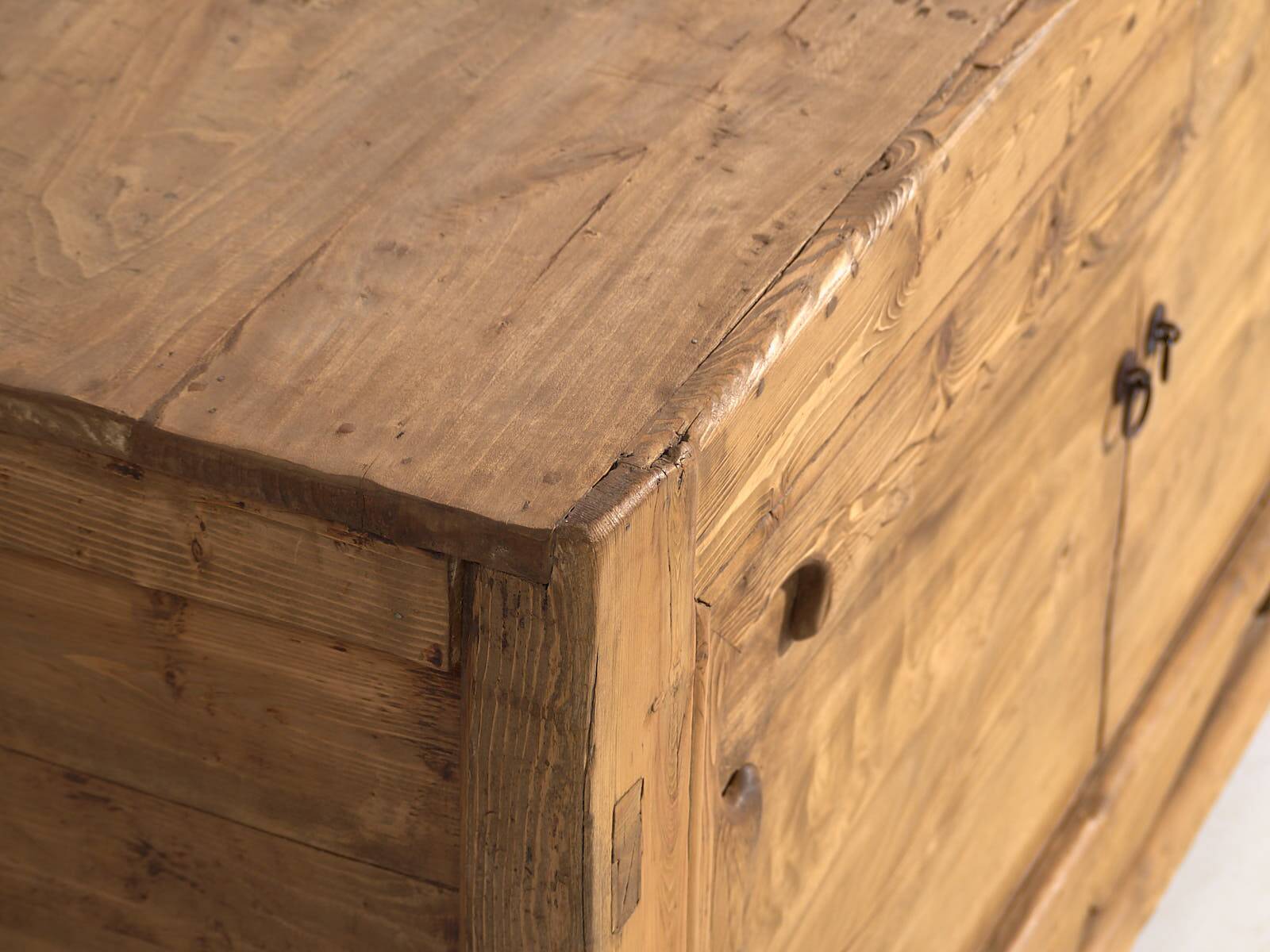 Small antique two-door sideboard (c.1900) #4