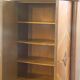 Vintage Danish Oak Closet Linen Wardrobe 1940s Cabinet