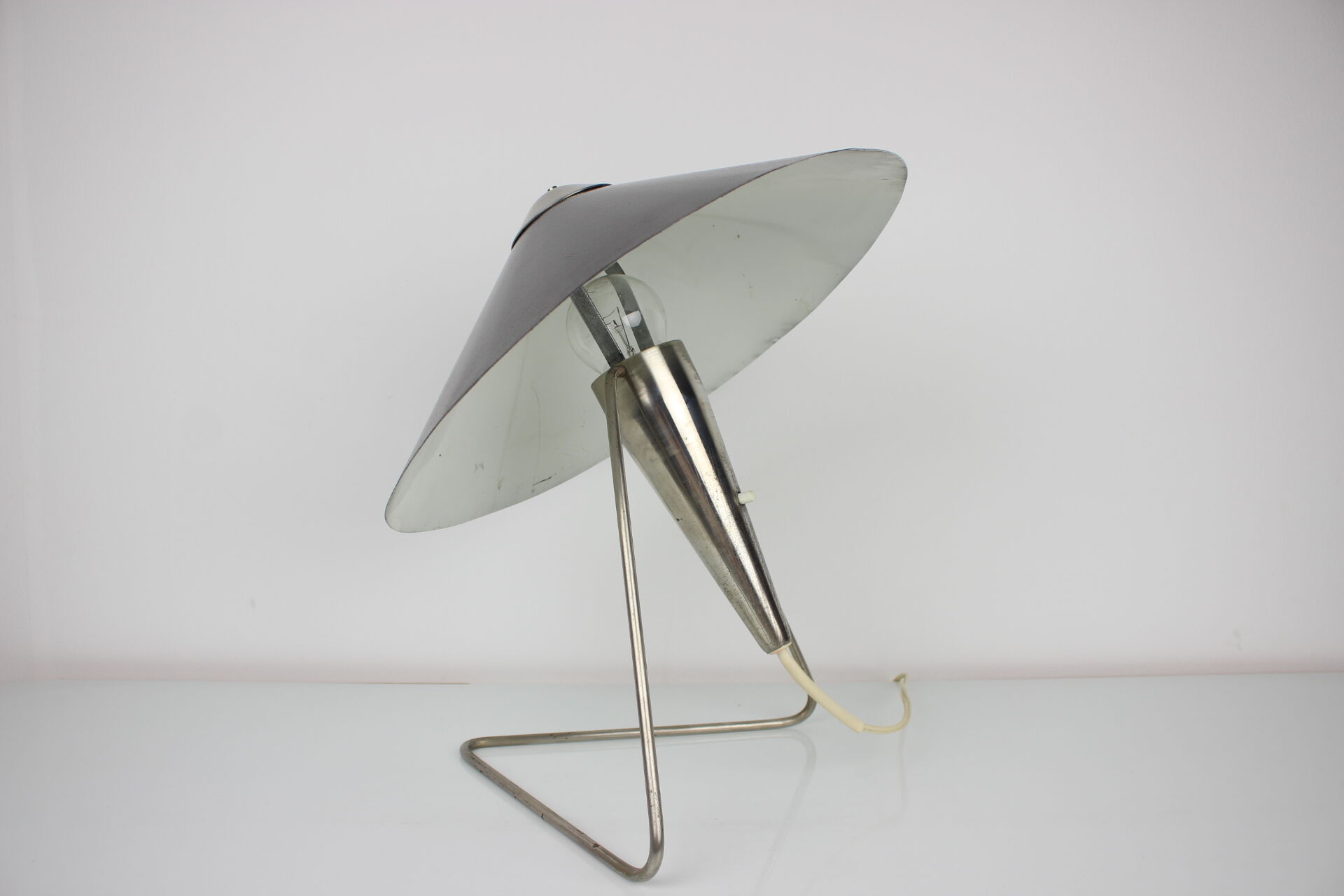 Metal Table Light by Helena Frantova for Okolo, 1960's