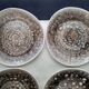 6 flat ceramic plates from Niderviller Foam model