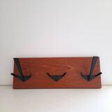 Patère teak teck annees 60