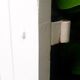Arched shutters oak louvers H226xW277 4 leaves