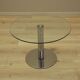 Glass coffee table, Danish design, 1970s, production: BoConcept