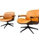Ensemble de 2 chaises longues rares par Ennio Fazioli pour MIM Roma 1960