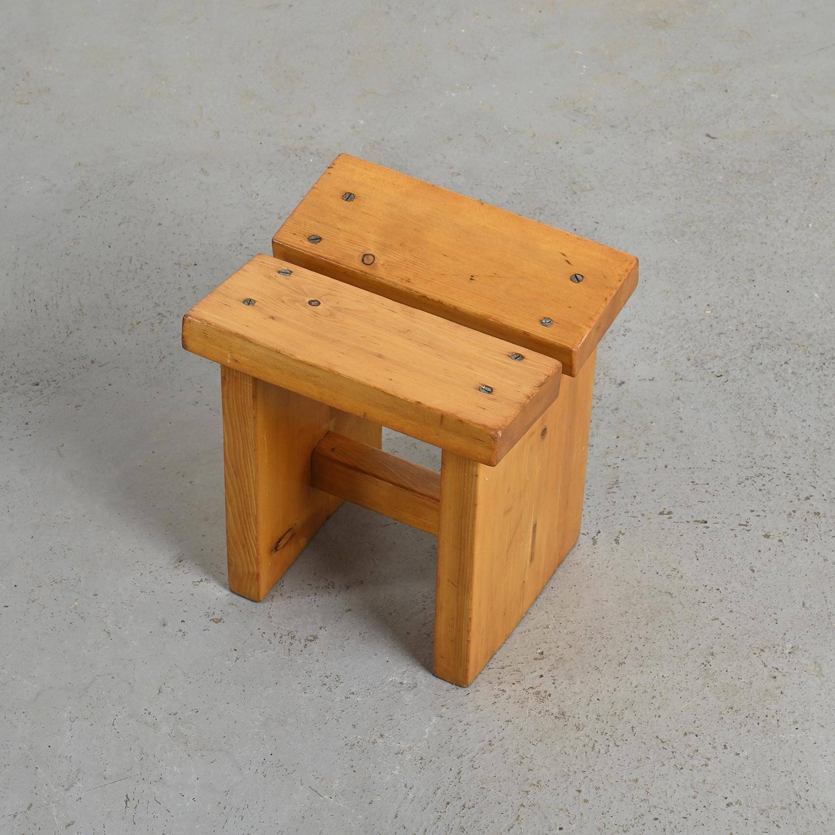 Stool by René Martin, La Plagne circa 1960