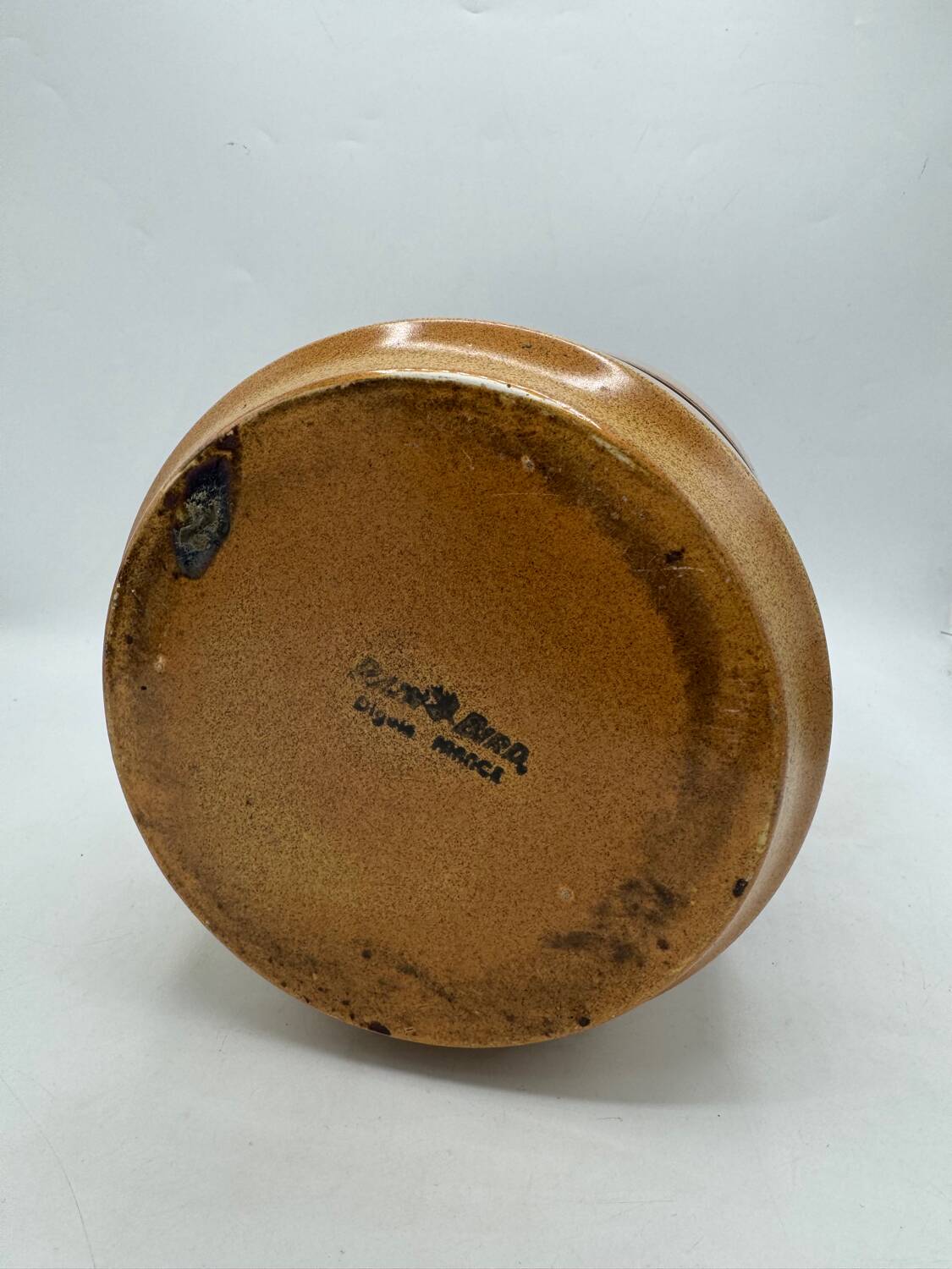 Vintage Digoin cache pot