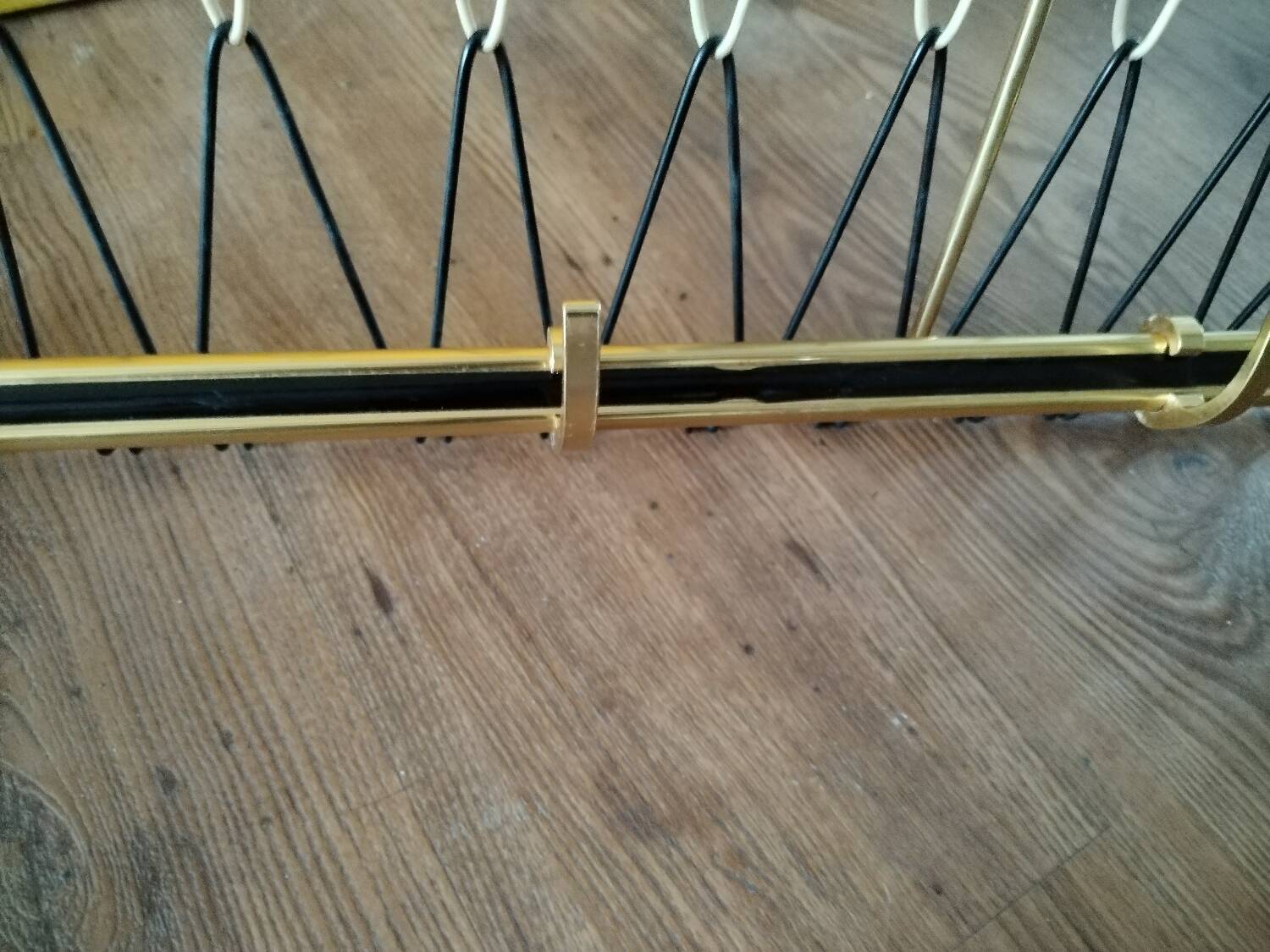 Pretty wall coat rack from the 60s