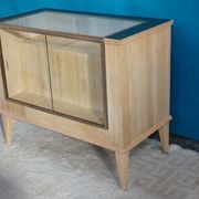 Comptoir vitrine d'horlogerie années 50