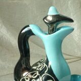 Vintage Vallauris ceramic liqueur service