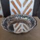 Set of 2 stainless steel hollow dishes