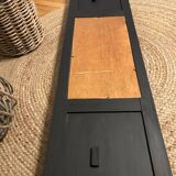 Wall mounted coat rack with mirror