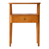 Bedside table with oak drawer