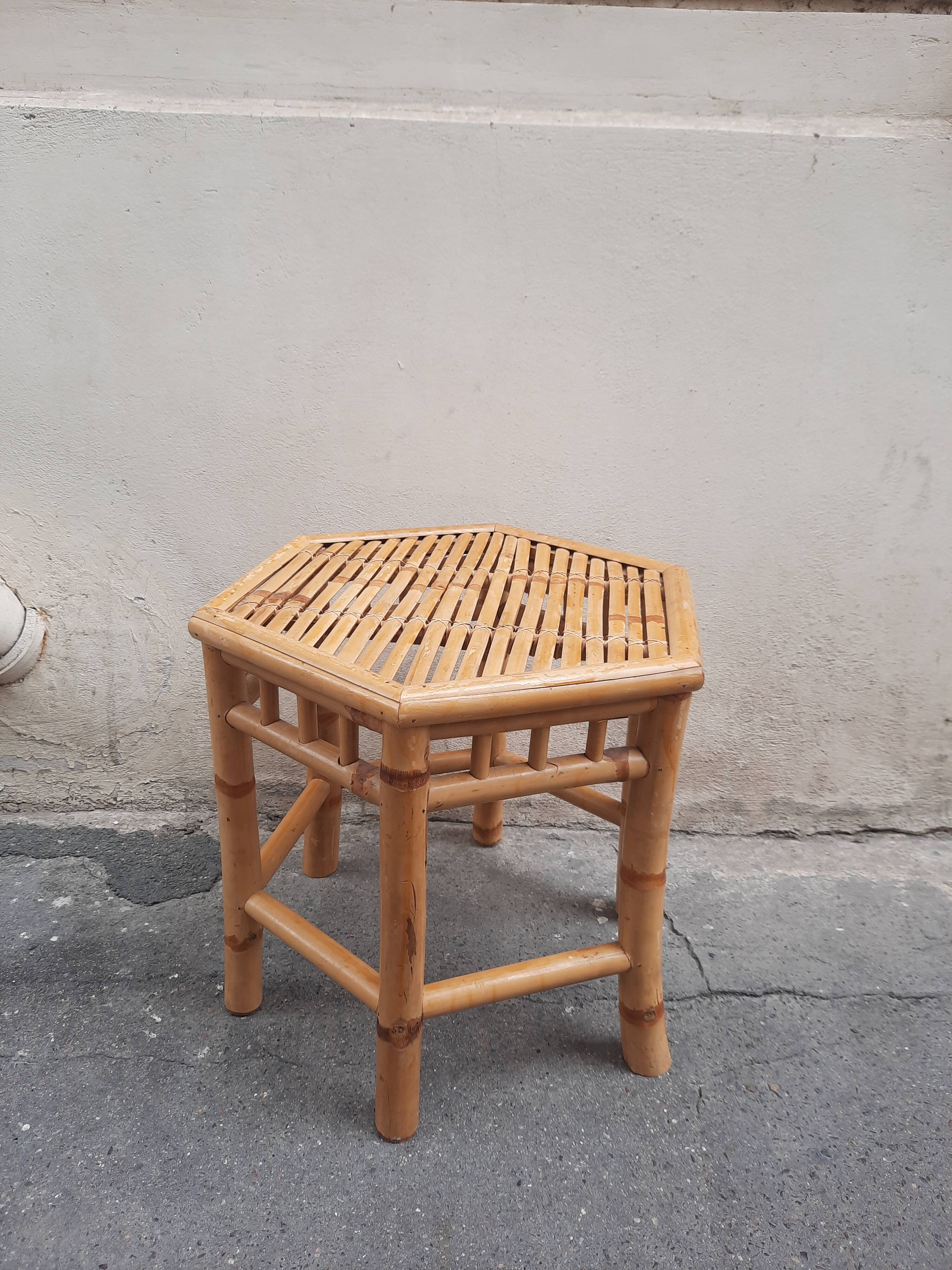 Bamboo table
