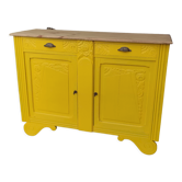 Yellow Art Deco sideboard