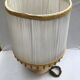 Former lamp Louis Thiam Nancy ceramics beige - abat-day vintage white fabric