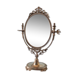 table Mirror in brass