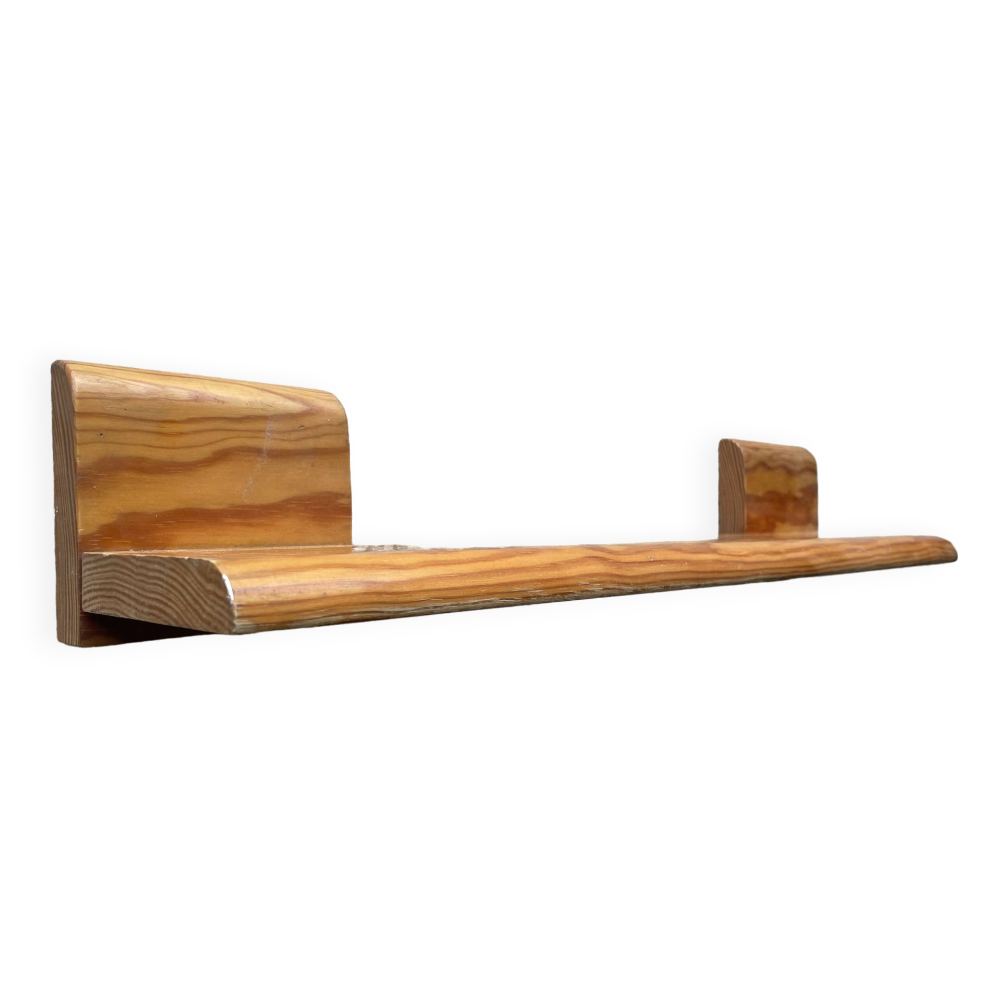 Vintage pine wall shelf