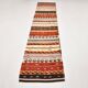 3x12 Turkish Vintage Kilim Runner Rug, Aesthetic Decor Rug, 75x352Cm