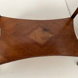 Table basse en bois naturel mouluré style Louis XV