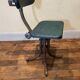 Bienaise industrial workshop chair green fabrics 1951