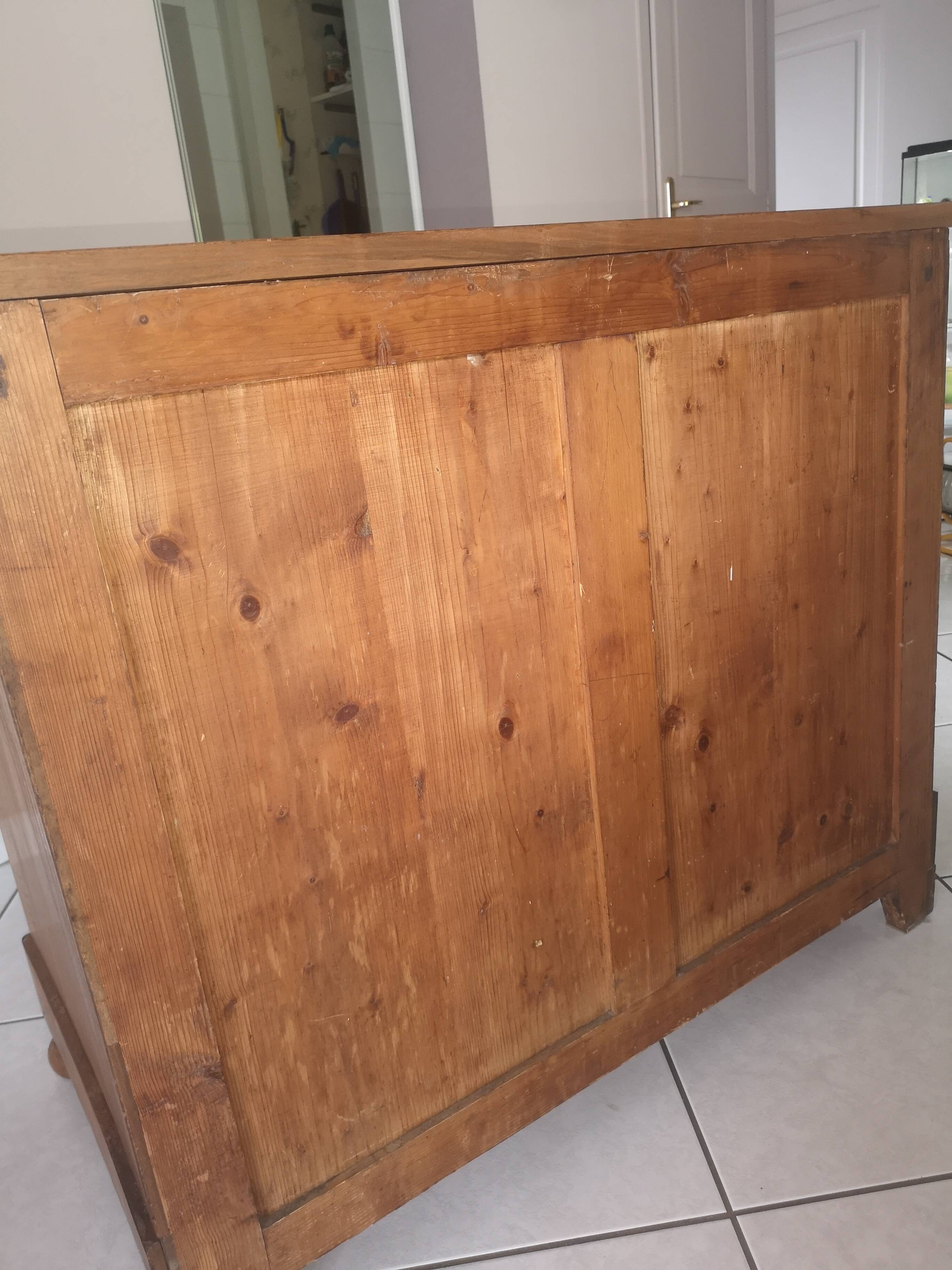 RUSTIC BUFFET IN SOLID WOOD