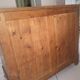 RUSTIC BUFFET IN SOLID WOOD