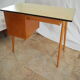Bureau en bois plateau formica des années 60