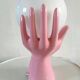 Ceramic hand lamp design 70s