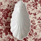 Antique porcelain shell ramekin dish