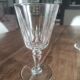 Lot de 12 verres à vin blanc en cristal ciselé