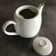 Théière en porcelaine émaillée blanche de Pillivyut  11,5 cm