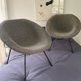 Shell armchair, Claude Vassal, 1950