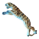 Ceramic tiger from Cortendorf, Julius Griesbach S., Germany 1960