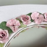 Mirror with a flower crown