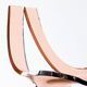 Vintage smoked plexiglass sculptural chair by Michel Dumas, 1970.