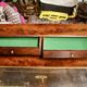19th-century mahogany tiered desk